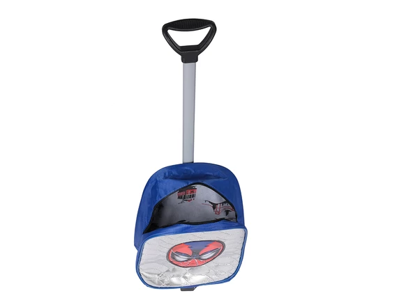 Bagacar Spiderman Gri Tekerlekli Çocuk Sırt Çantası - 6