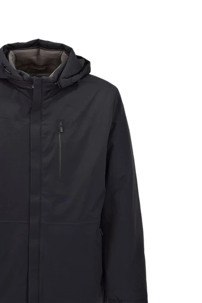 Erkek Kapüşonlu Spor Mont M3334 BGL-ST04015 - Resim 11