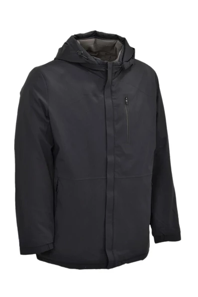 Erkek Kapüşonlu Spor Mont M3334 BGL-ST04015 - Resim 5