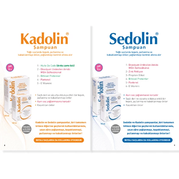 Dermadolin Kadolin + Sedolin Şampuan 300 ML - 2