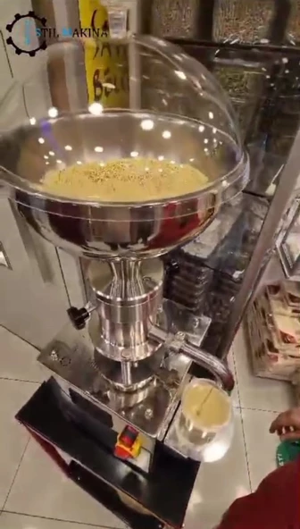 Tahin Makinesi Ve Susam Makinesi, Fındık, Badem, Fıstık Ezme Makinesi - 3