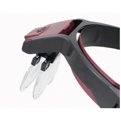 Lens Takmalı 4 Lens , Led Lambalı Şapka Tip Büyüteç - 6