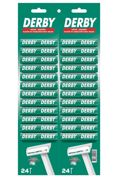 Derby Tek Bıçak Kartela 48'li ürün görseli