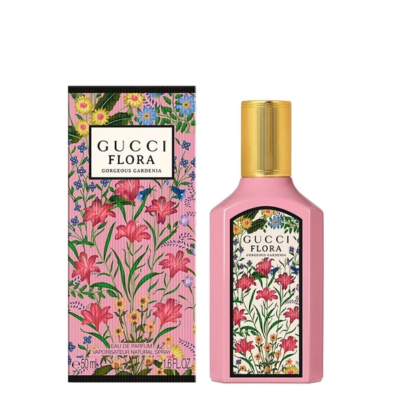 Gucci Flora Gorgeous Gardenia EDP 50ML Kadın Parfümü - Resim 2