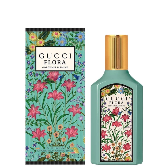 Gucci Flora Gorgeous Jasmine EDP 50ML Kadın Parfümü - Resim 2