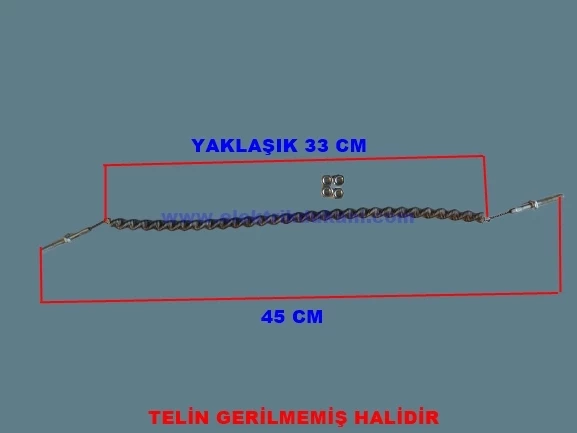 ENDER İnfrared Soba Rezistansı Teli Spirali Norm 2000W (Kaliteli) - 2