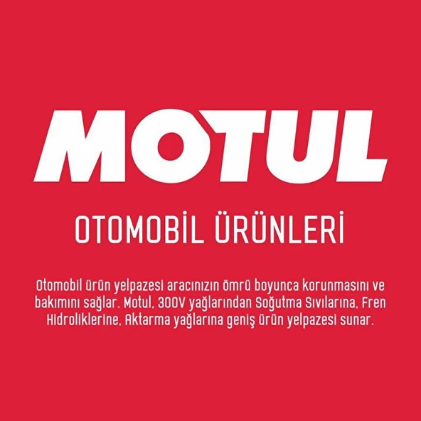 Motul 8100 X-Clean EFE 5W-30 5 lt Motor Yağı - 2022