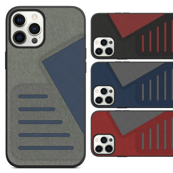 FitCase iPhone 12 / 12 Pro Kılıf Citizen Arka Kapak