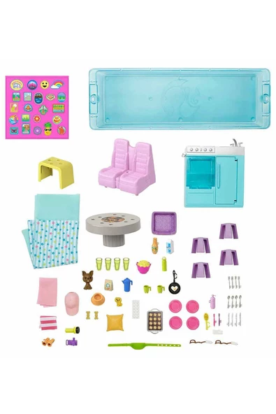 Barbie'nin Yeni Rüya Karavanı HCD46 - Resim 2