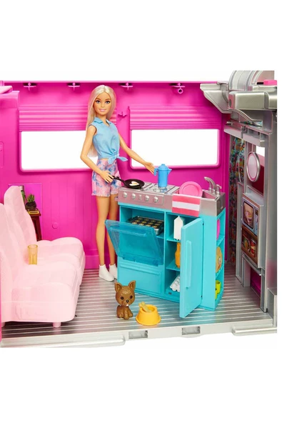 Barbie'nin Yeni Rüya Karavanı HCD46 ürün görseli