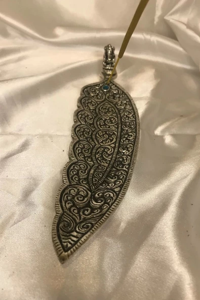 Çubuk Tütsülük İşlemeli Çelik Gümüş Buda Budha Ganesa - Resim 4