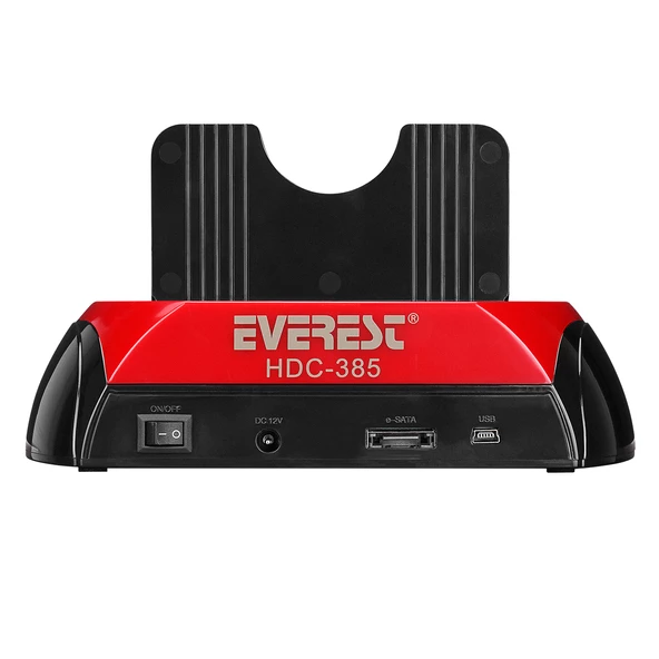 Everest HDC-385 Harici Usb 2.0 2.5- 3.5 IDE+SATA Hdd + Kart Okuyucu Docking - 2