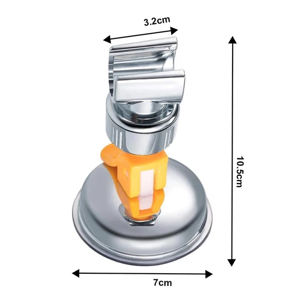 Periboia Güçlü  Vantuzlu Duş Başlığı Askısı Duş Başlığı Tutucu Aparat - 3