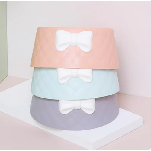 Periboia Mikopet Şık Desenli Fiyonklu Mama Kabı - 3