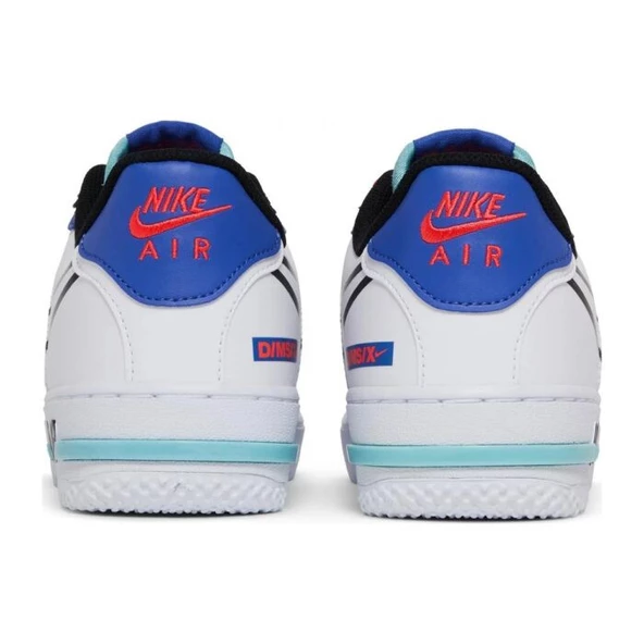 Nike Air Force 1 React Astronomy Blue Laser Crimson - Resim 4