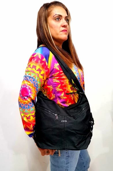 Monalisa Home Lüks 16500 Siyah Omuz Çantası ürün görseli