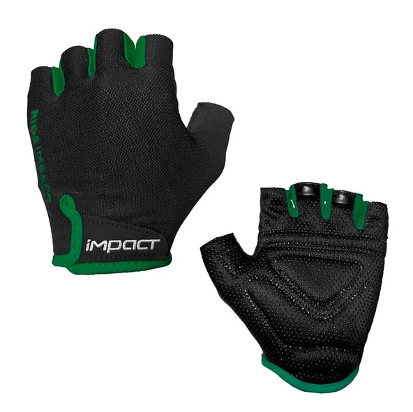 İmpact Venta Kısa Parmak Bisiklet Eldiveni Mtb Kısa Parmak Eldiven L Beden Yeşil