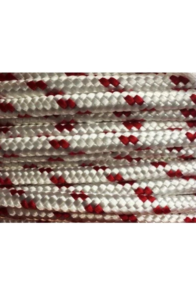 30 metre 4 mm Iskota Halat Branda Tente Yük Bağlama Gerdirme Ipi Polyester - 5