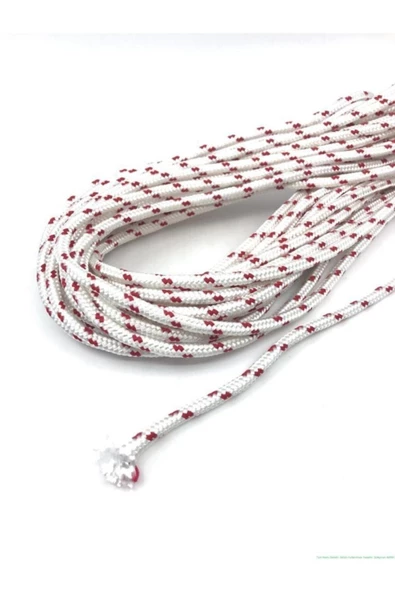 30 metre 4 mm Iskota Halat Branda Tente Yük Bağlama Gerdirme Ipi Polyester - 6