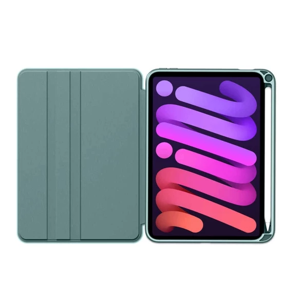 Apple İpad Mini 2021 (6.nesil) Kılıf Redclick Nayn Dönebilen Standlı Kılıf - 8