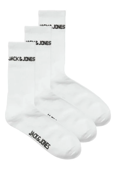 Jack & Jones 12260083-BYZ Jacmelvin Tennis 3 Pack Noos Erkek Spor Çorap