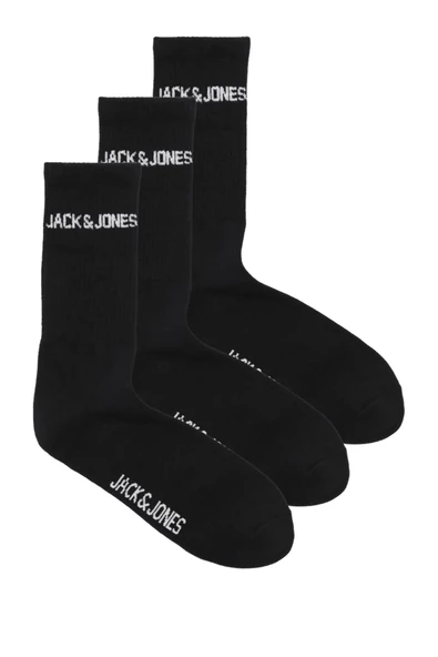 Jack & Jones 12260083-SYH Jacmelvin Tennis 3 Pack Noos Erkek Spor Çorap