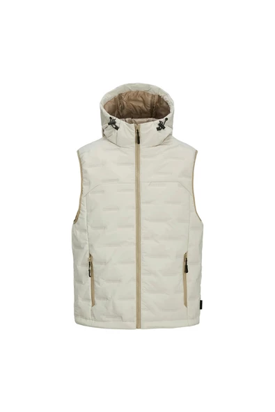 Jack & Jones 12260479 Jcosonic Bodywarmer Hood Erkek Yelek