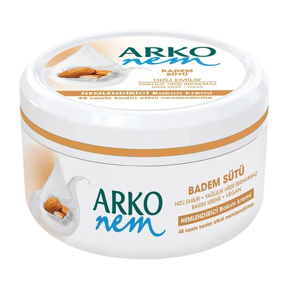 Arko Nem Badem Sütü Nemlendirici Bakım Kremi 300 ml