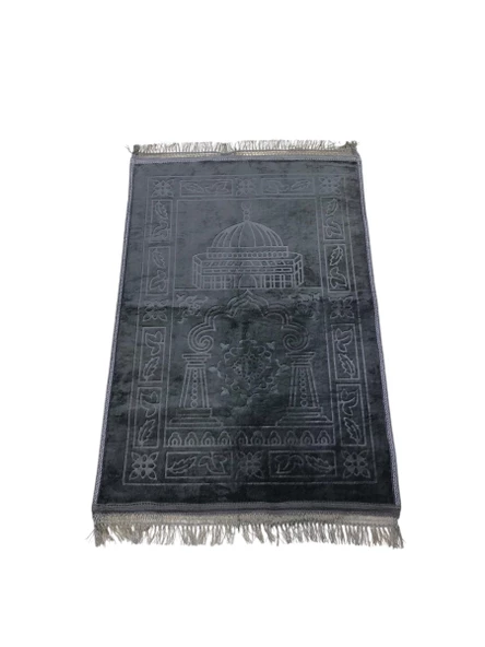 Royam Lüx Kalın Yumuşak Kaymaz Taban Peluş Seccade 80 X 120 - 3