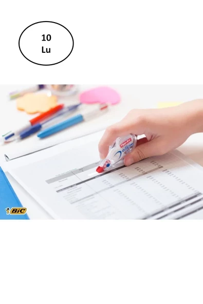 Bic Tipp-ex Mini Pocket Mouse Şerit Düzeltici 10'lu - 2