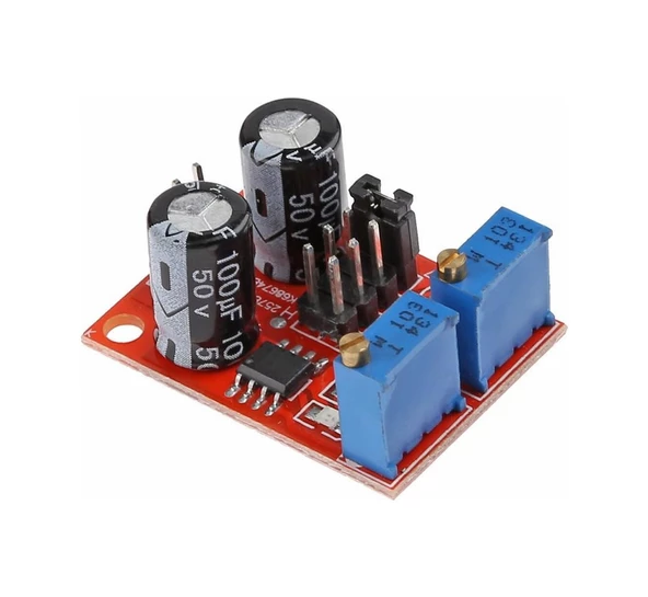 Ne555 Kare Dalga Sinyal Jeneratörü Duty Frekans Ayar Potu Dc 5V/ - Resim 4