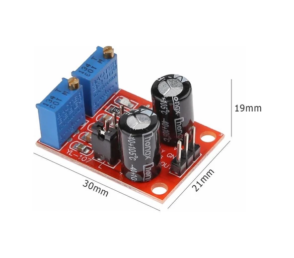 Ne555 Kare Dalga Sinyal Jeneratörü Duty Frekans Ayar Potu Dc 5V/ - Resim 8