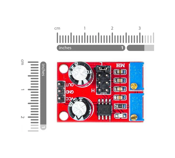 Ne555 Kare Dalga Sinyal Jeneratörü Duty Frekans Ayar Potu Dc 5V/ - Resim 3