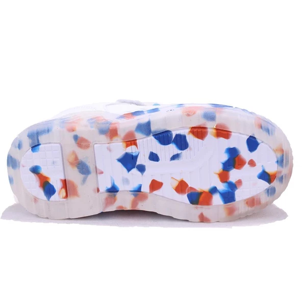 Vicco Monaco 346F24K304 Beyaz Mavi Ortopedik Günlük Erkek Çocuk Spor Ayakkabı - Resim 4