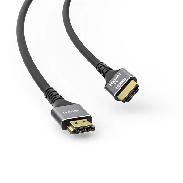 S-link 19+1 HDMI to HDMI 20 Metre Metal v2.0 4K (4096-2160) 30Hz Kablo