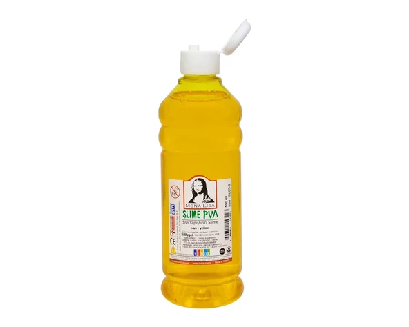 SÜDOR SL05-2 MONA LİSA SIVI YAPIŞTIRICI SLİME SARI 500ml - 1