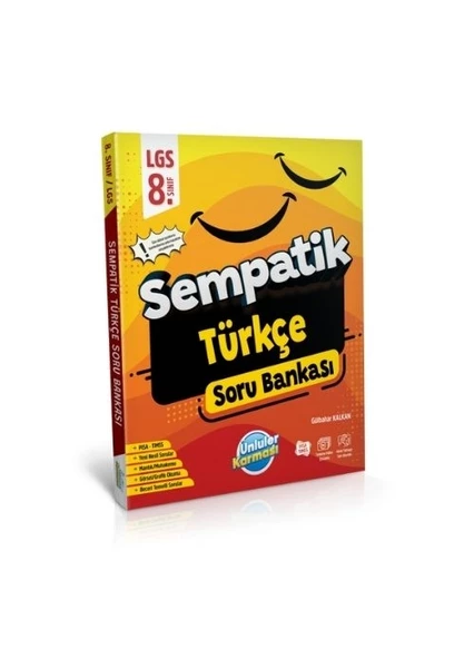 Ünlüler Karması 8. Sınıf LGS Türkçe Sempatik Soru Bankası