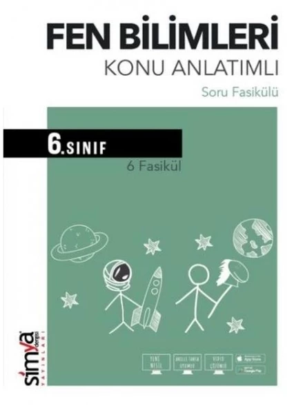 6.Sınıf Fen Bilimleri Konu Anlatımlı Soru Fasikülü Simya Dergisi Yayınları