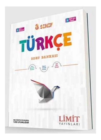LİMİT YAYINLARI 8.SINIF TÜRKÇE SORU BANKASI