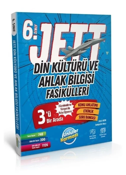 Ünlüler Karması 6. Sınıf Jett Din Kültürü ve Ahlak Bilgisi Fasikülleri