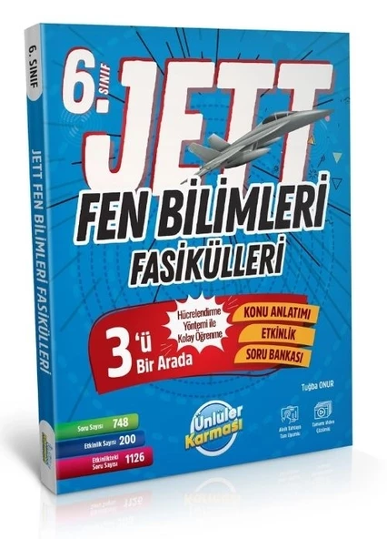 Ünlüler Karması 6. Sınıf Jett Fen Bilimleri Fasikülleri