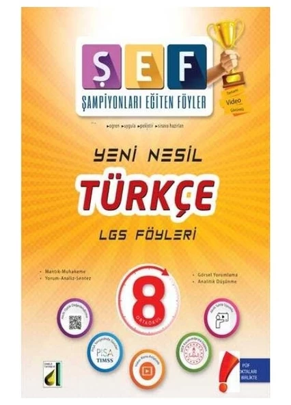 Damla Yayınevi - Bayilik Yeni Nesil Türkçe LGS Föyleri - 8. Sınıf