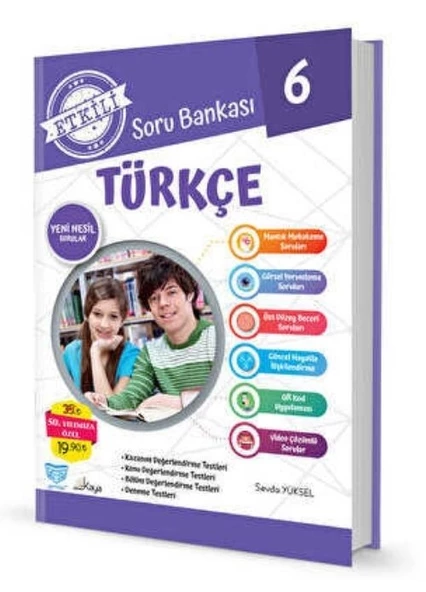 Gendaş Yayınları 6. Sınıf Türkçe Etkili Soru Bankası