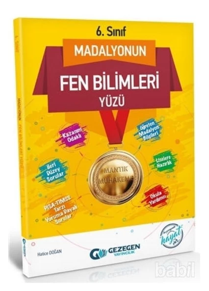 Gezegen Yayıncılık 6. Sınıf Madalyonun Fen Bilimleri Yüzü