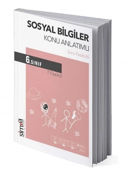 6.Sınıf Sosyal Bilgiler Konu Anlatımlı Soru Fasikülü Simya Dergisi Yayınları