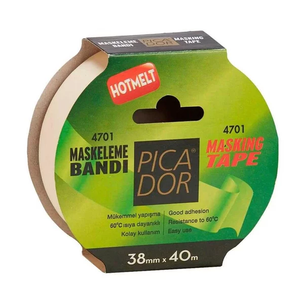 Picador Maskeleme Bandı Askılı Hotmelt 38 mm x 40 m