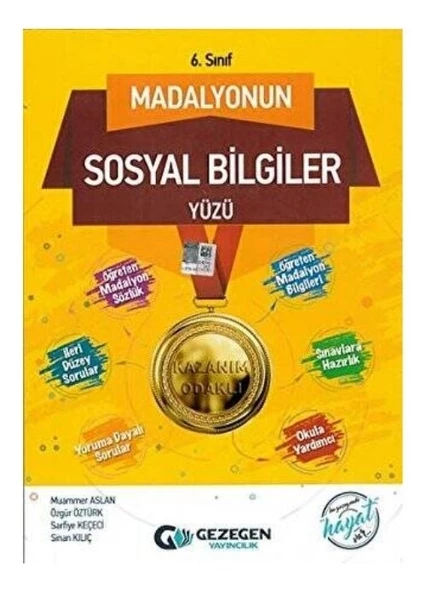 Gezegen Yayıncılık Gezegen Yayınları 6. Sınıf Madalyonun Sosyal Bilgiler Yüzü Yeni Nesil