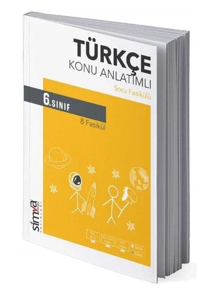 6.Sınıf Türkçe Konu Anlatımlı Soru Fasikülü Simya Dergisi Yayınları