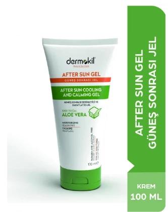 DERMOKİL After Sun Gel-Güneş Sonrası Serinletici ve Rahatlatıcı Jel 100 ml