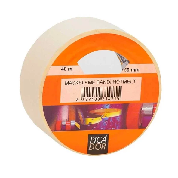 Picador Maskeleme Bandı Askılı Hotmelt 50 mm x 40 m